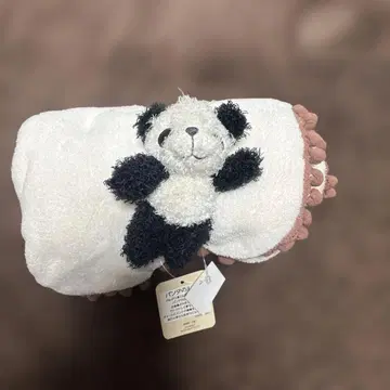 LIV Heart 리브하트 팬더의 루크 봉제 인형 포함 담요