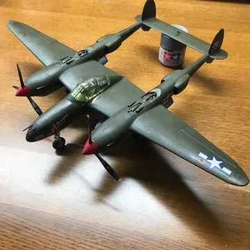 1/48 P-38 라이트닝 (하세가와) 프라모델 완성품