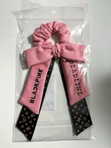 BLACKPINK 블랙 핑크 리본 스크런치 블핑 팝업