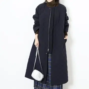 [새상품급] 노카라 퀼팅 코트 JOURNAL STANDARD