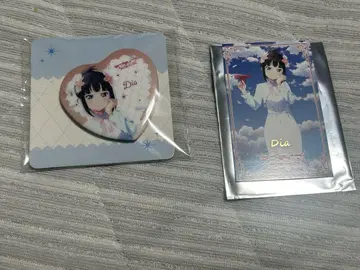 러브 라이브 쿠로사와 다이아 모리 판타지 사진풍 카드 캔뱃지