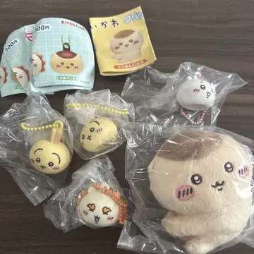 치이카와 클립 봉제 인형 립캡 마스코트