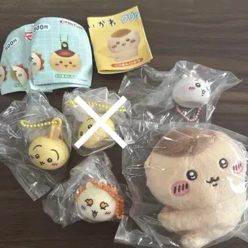 치이카와 클립 봉제 인형 립캡 마스코트