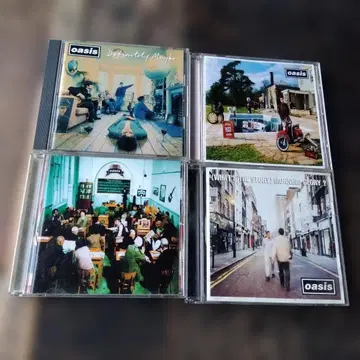 Oasis 앨범 4개 세트