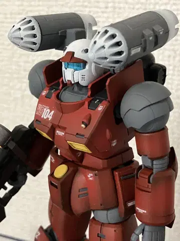 HG 건캐논 페인팅 완료품