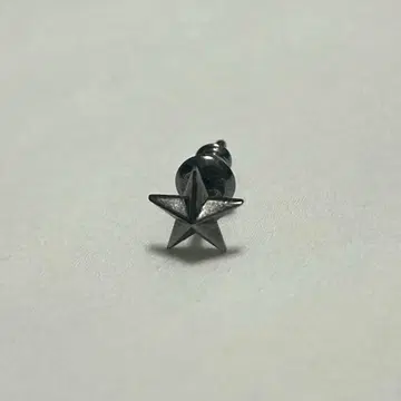 Schott 스타 별 모양 실버 925 귀걸이(한쪽용)