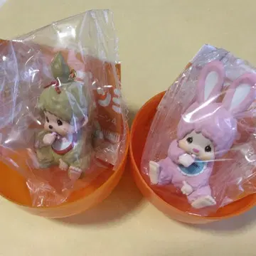 몽치치 마스코트 키체인 4종 가챠 2종