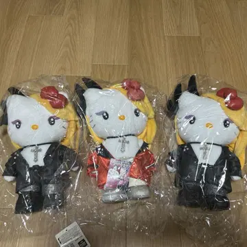 yoshikitty X JAPAN 콜라보 봉제 인형 묶음 판매