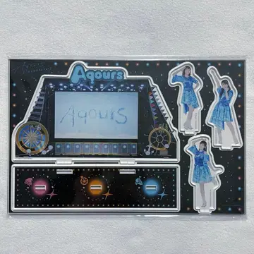 러브 라이브 Aqours 아크릴 디오라마 2학년