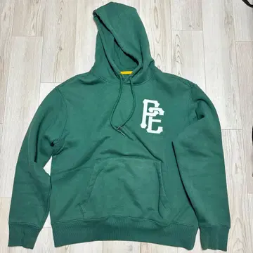 Element 콜라보 PUBLIC ENEMY 후드 부착 후드티 그린