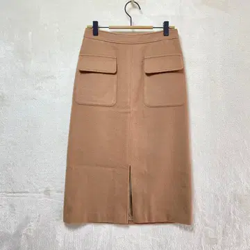 Spick & Span/롱 타이트 스커트/38/울 100% 앞 슬릿