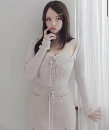 ANDMARY Brenda lace knit set