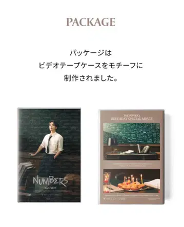 [새상품 미개봉] 원우 birthday box ver4