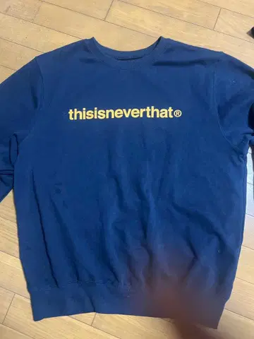 thisisneverthat 네이비 맨투맨