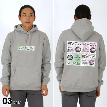 [ RVCA ] SERIGRAPH HOODIE 후드티