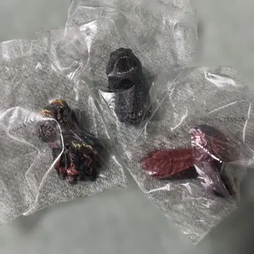제일복권 고질라 괴수난무 날뛰는 것 몬스터 헤드 마그넷 3종