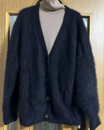 저널 스탠다드 relume 네이비 울 100% 가디건