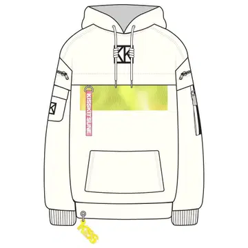 HIMEHINA 키스여우 후드티 히메Ver