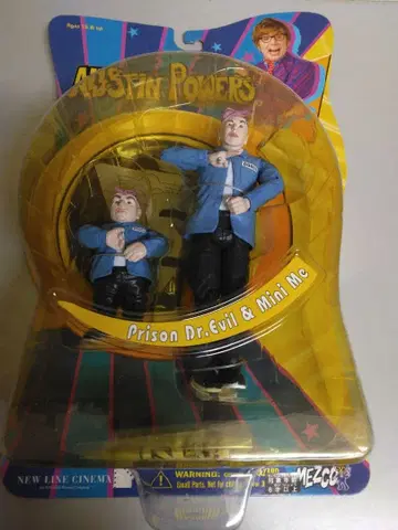 오스틴 파워 Dr. 이블 & 미니 미 피규어 (미개봉 새상품)