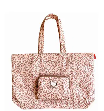 헬로키티 패커블 백 파우치에서 토트백으로 변신