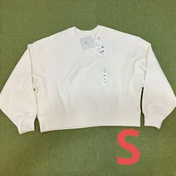 유니클로 x jw 앤더슨 박시 스웨트 셔츠 s 사이즈