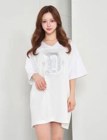 darich 메쉬 아플리케 빅 T셔츠 블랙