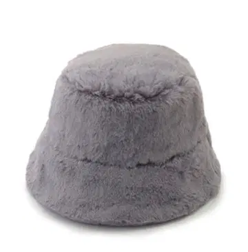 FURFUR 퍼 버킷 HAT 그레이