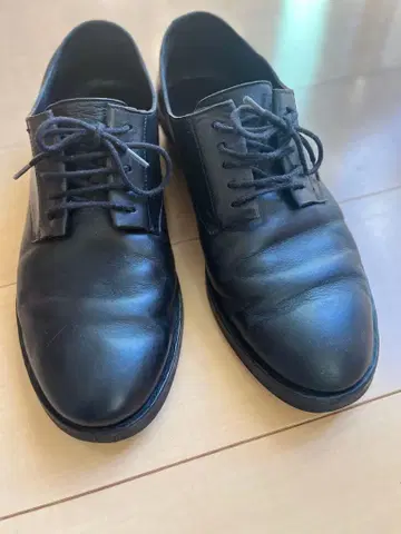 cos 가죽 신발 블랙