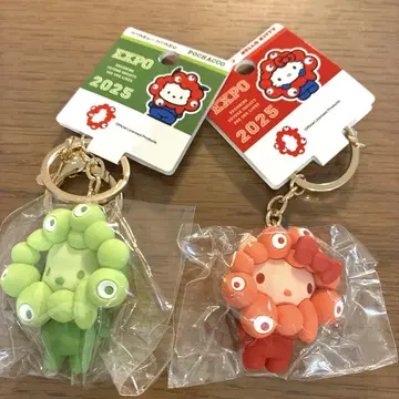 미야쿠미야쿠 산리오 최애 컬러 키링 키티 포차코