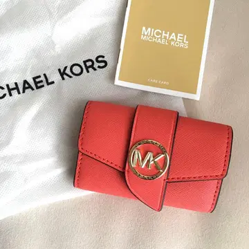 새상품 마이클코어스 MICHEAL KORS 레드 키케이스 지갑