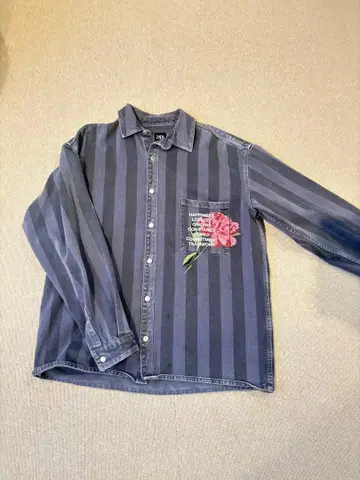 ZARA 스트라이프 패턴 자켓