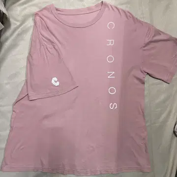 CRONOS 남성용 핑크 T셔츠 M 사이즈