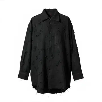 마이너스 블랙 프린지 자켓