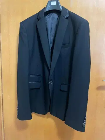 블랙 포멀 블레이저