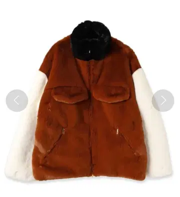 CULLNI ECO Fur Front Zip Blouson
