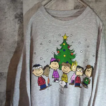 스누피 맨투맨 트레이닝복 그레이 A24,20