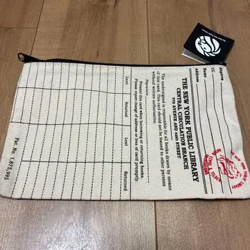 [ NY 기념품 ] NY 공공 도서관 파우치