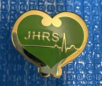 JHRS 하트형 핀 배지 3급