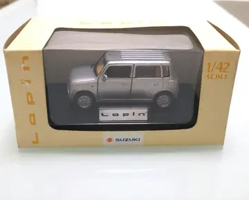 스즈키 Lapin 미니카 1/42 실키 실버 메탈릭