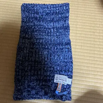 INVERALLAN 니트 머플러 네이비 계열