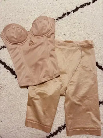 브라이덜 이너 세트 코르셋 C70 베이지 거들