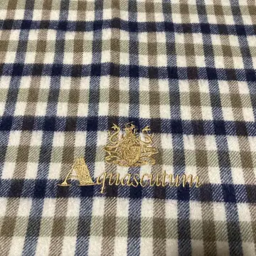 Aquascutum 머플러 캐시미어&울