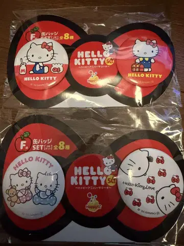 헬로키티 캔뱃지