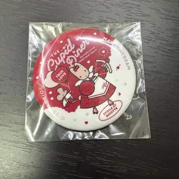 산리오 Etoile et Griotte 캔뱃지 마론 크림