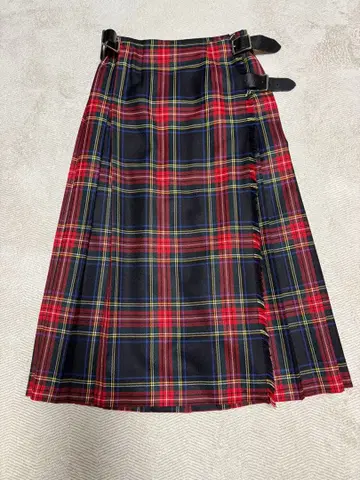 O'NEIL OF DUBLIN / 사이드 벨트 퀼트 스커트