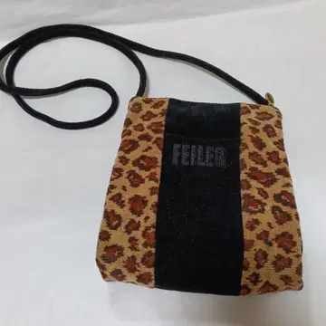 feiler 숄더백 사코슈 미니백 레오파드 무늬 페이