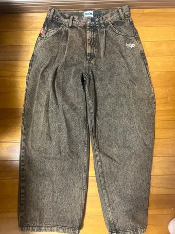 9090 브라운 데님 팬츠