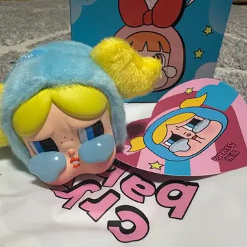 [정품] POPMART 크라이 베이비 파워퍼프걸 버블스