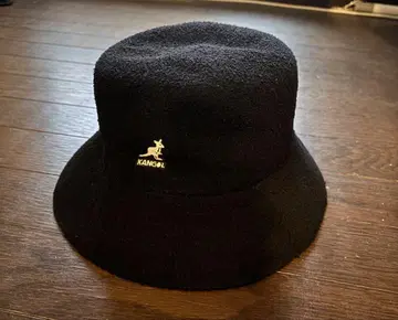 캉골 버킷햇 L 블랙