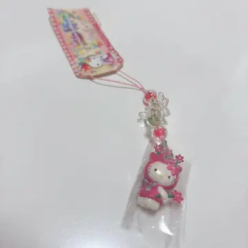 지역 한정 키티 아와지 섬 플라워 아일랜드 키티 끈 스트랩